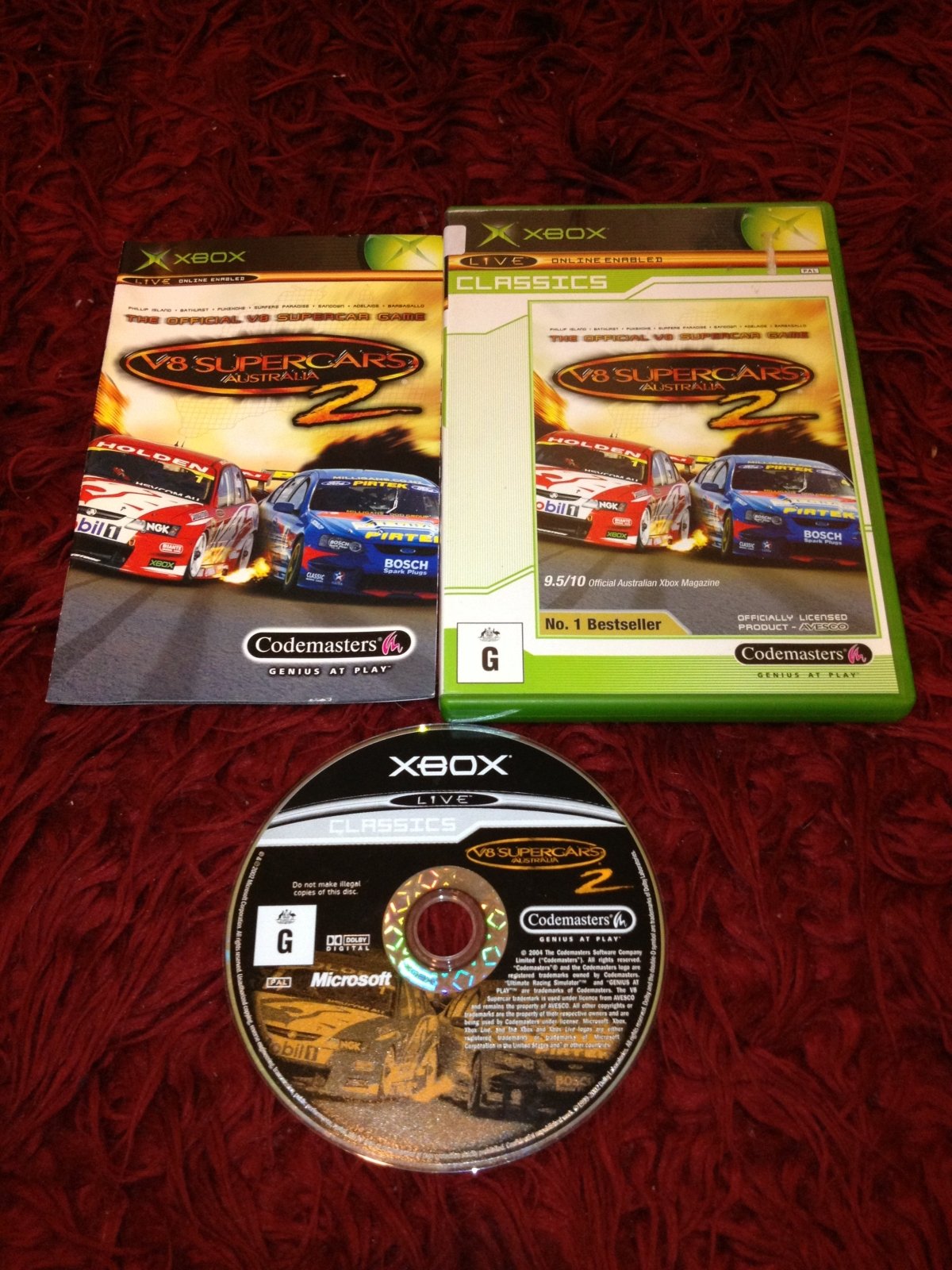 V8 Supercars 2 - XBOX Game - Xbox, Games, Driving and racing - Level Up Gaming NZ