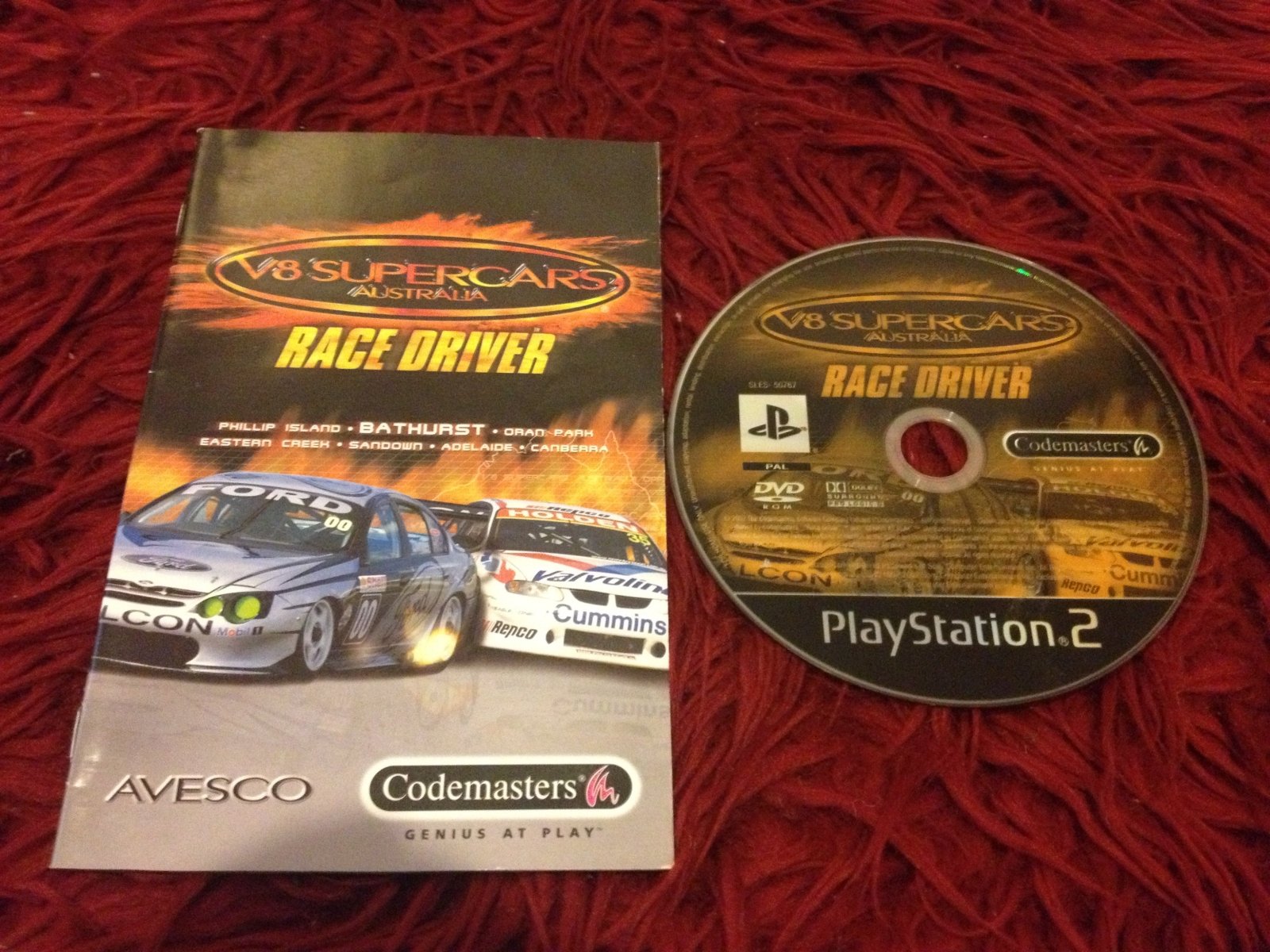V8 Supercars: Race Driver - PS2 Game - PlayStation 2, Games, Driving and racing - Level Up Gaming NZ