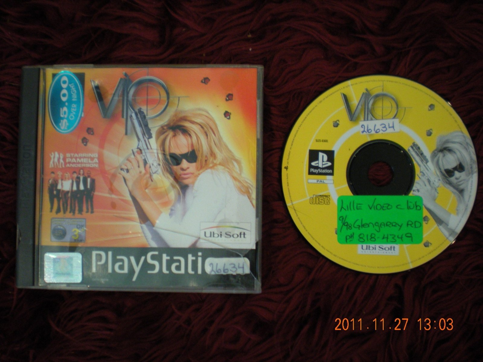 VIP - PS1 Game - PlayStation, Games, Shooter - Level Up Gaming NZ