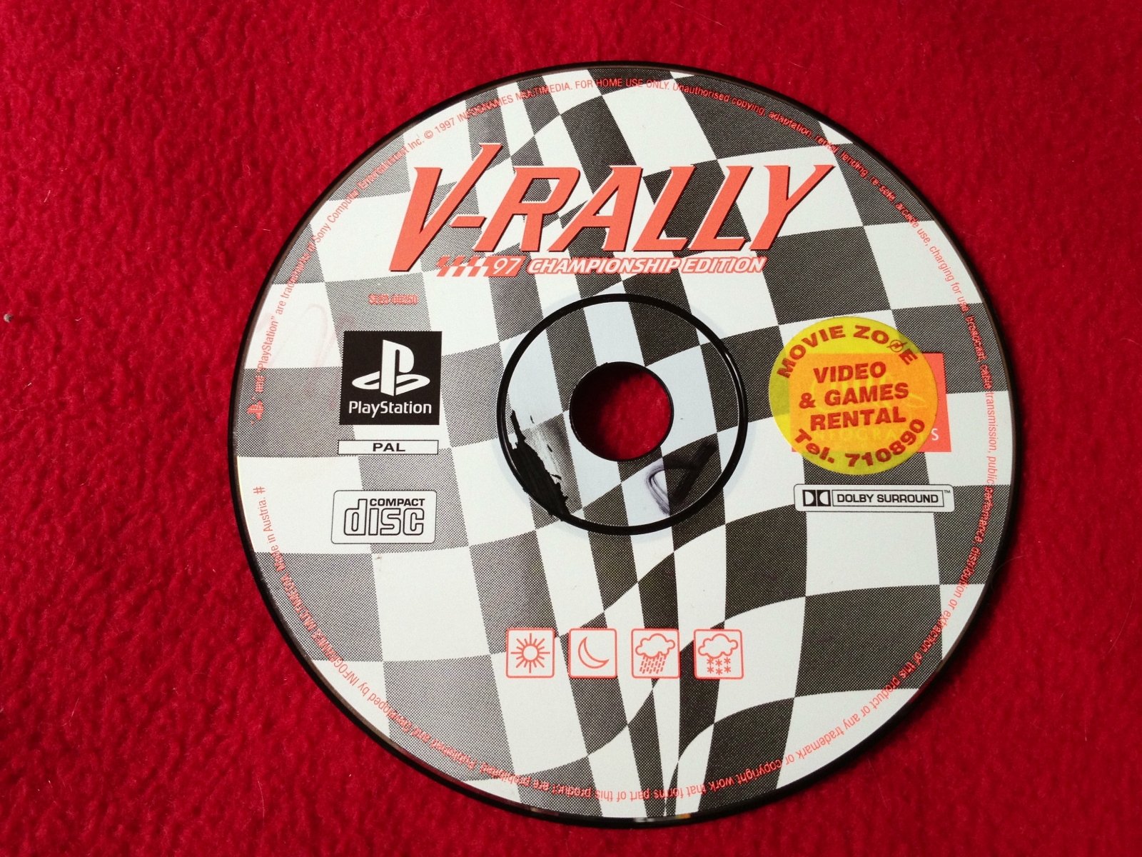 V - Rally 97 Championship Edition - PS1 Game - PlayStation, Games, Driving and racing - Level Up Gaming NZ