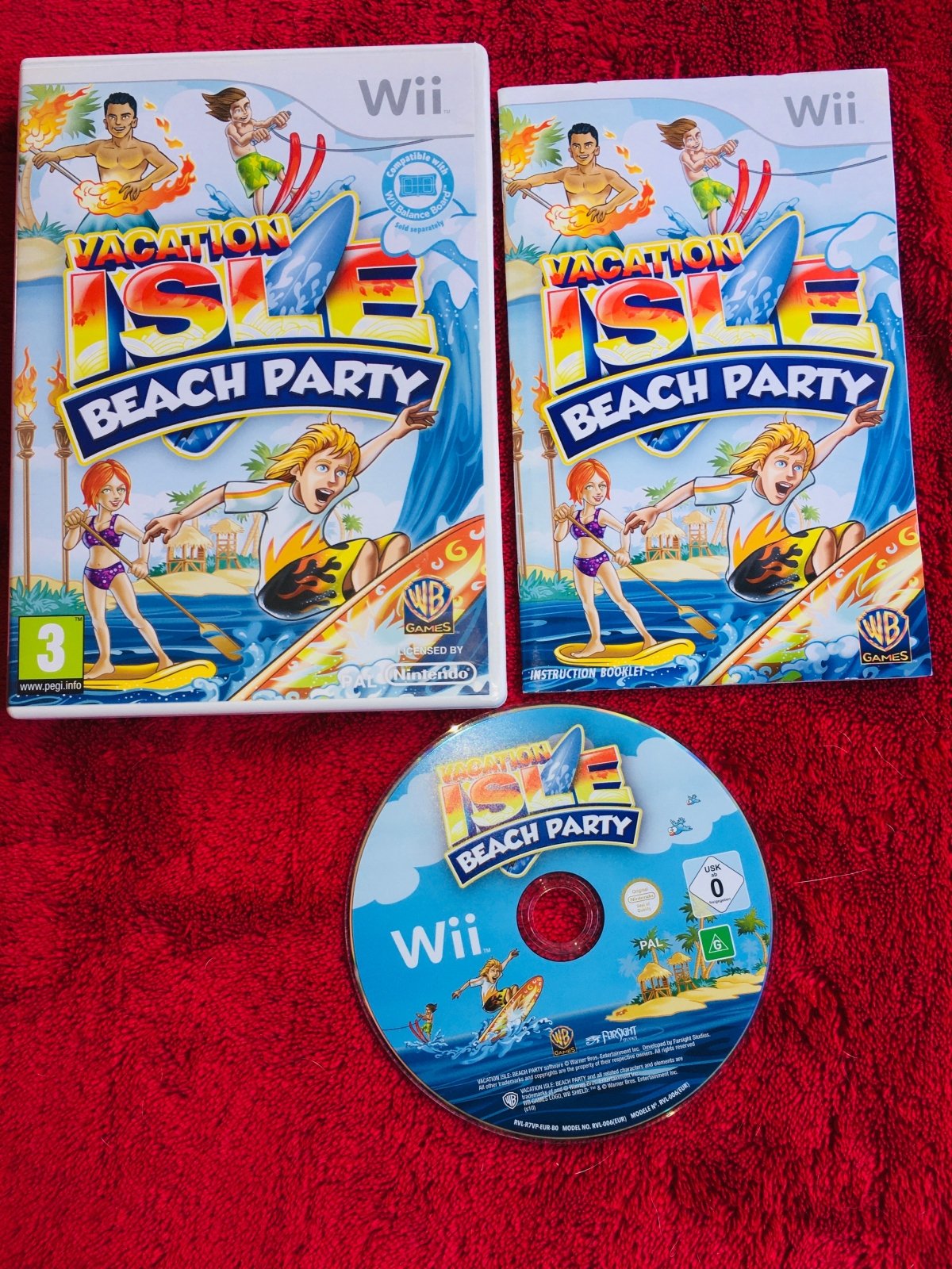 Vacation Isle: Beach Party - Wii Game - Wii Games - Level Up Gaming NZ