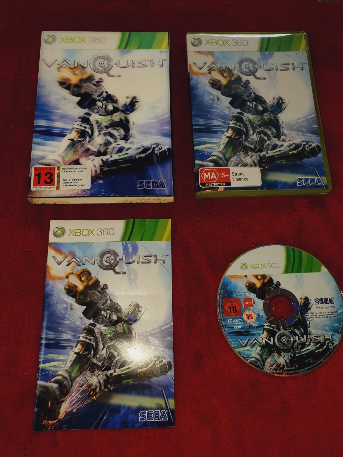Vanquish - 9/10! XBOX360 Game - Xbox 360, Games, Shooter - Level Up Gaming NZ