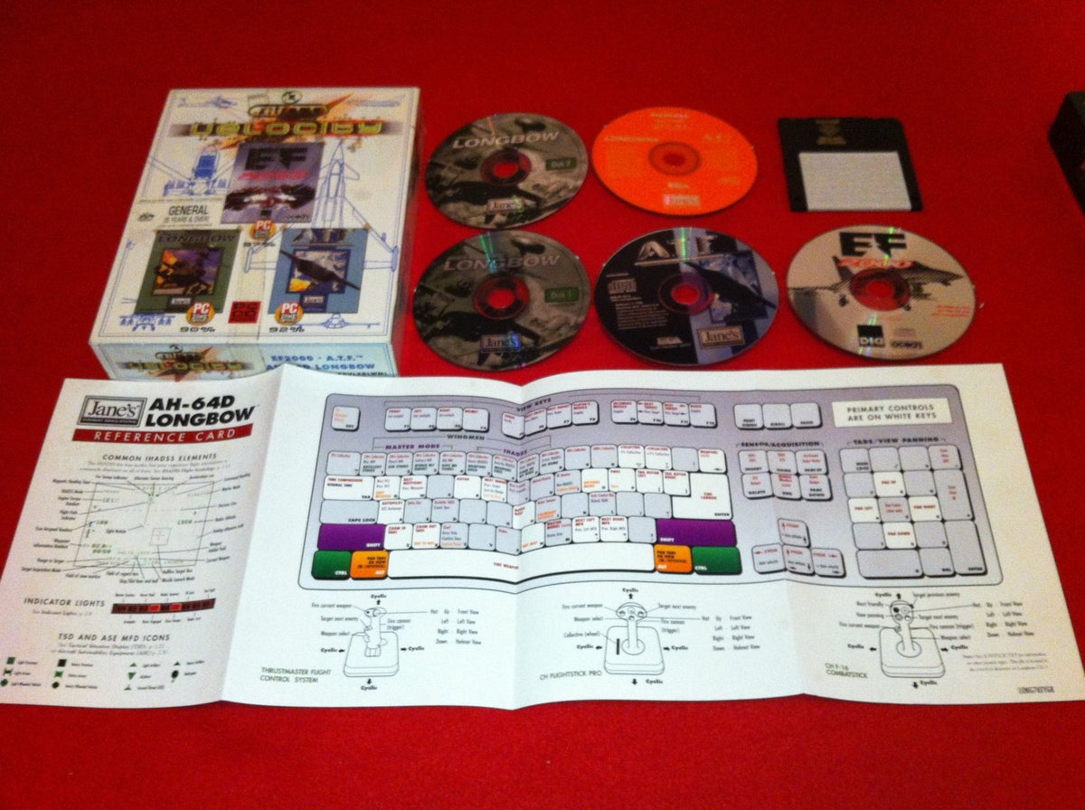 Longbow + EF2000 + ATF - PC Flight Simulations - PC games, Simulation - Level Up Gaming NZ