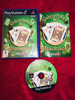 Video Poker & Blackjack - PS2 Game