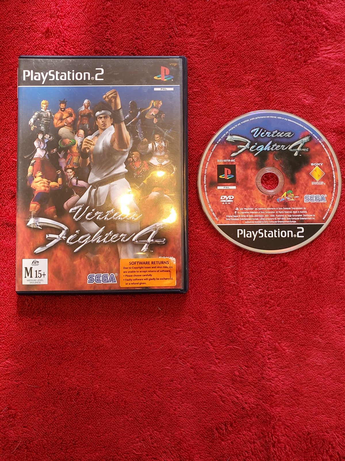 Virtua Fighter 4 - 9.3/10! PS2 Game - PlayStation 2, Games, Fighting - Level Up Gaming NZ
