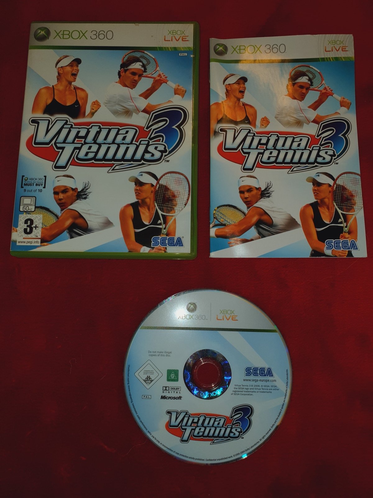 Virtua Tennis 3 - XBOX360 Game - Xbox 360, Games, Sports - Level Up Gaming NZ