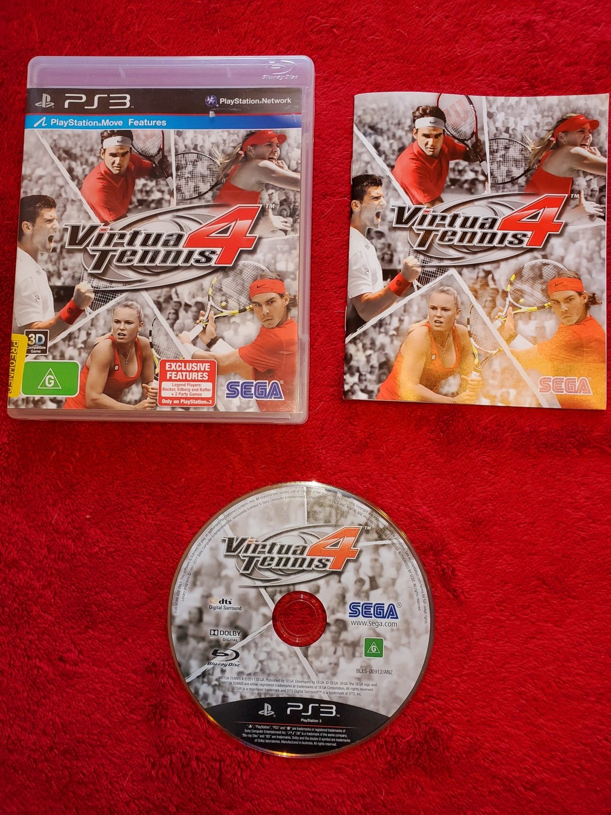 Virtua Tennis 4 - PS3 Game - PlayStation 3, Games, Sports - Level Up Gaming NZ