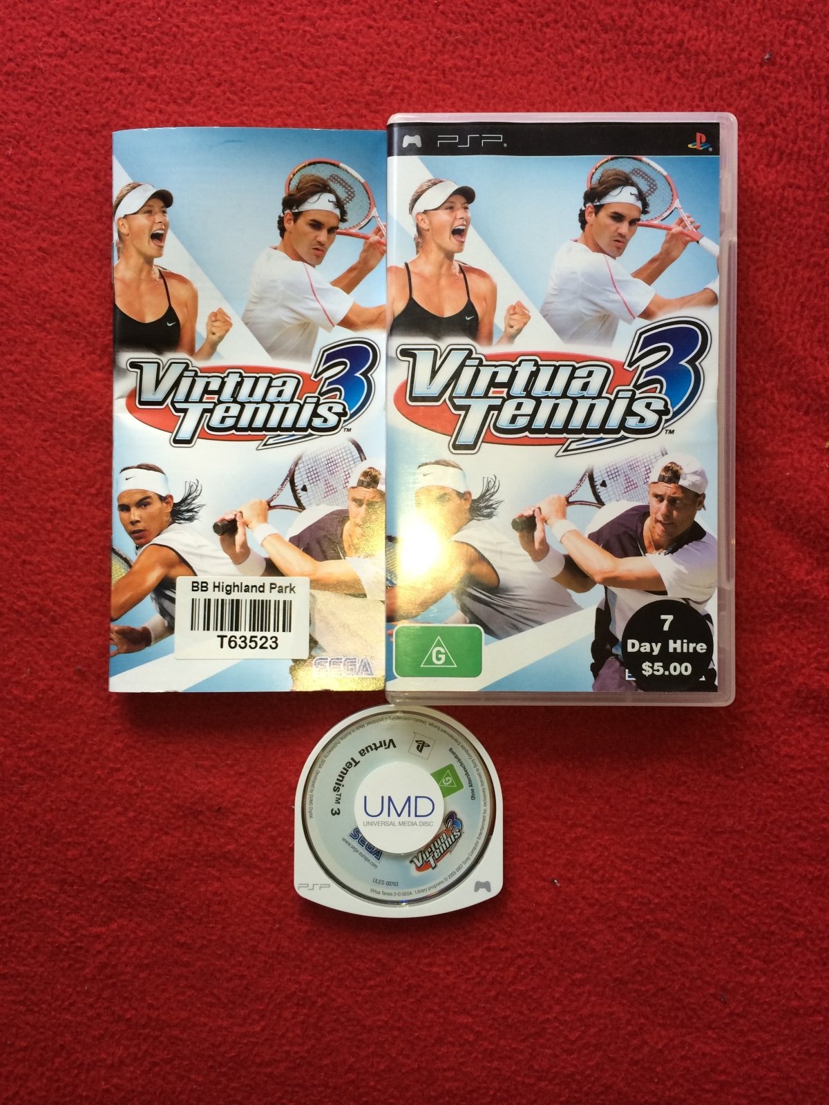 Virtua Tennis 3 - PSP Game - Play Station Portable (PSP), Games, Sports - Level Up Gaming NZ
