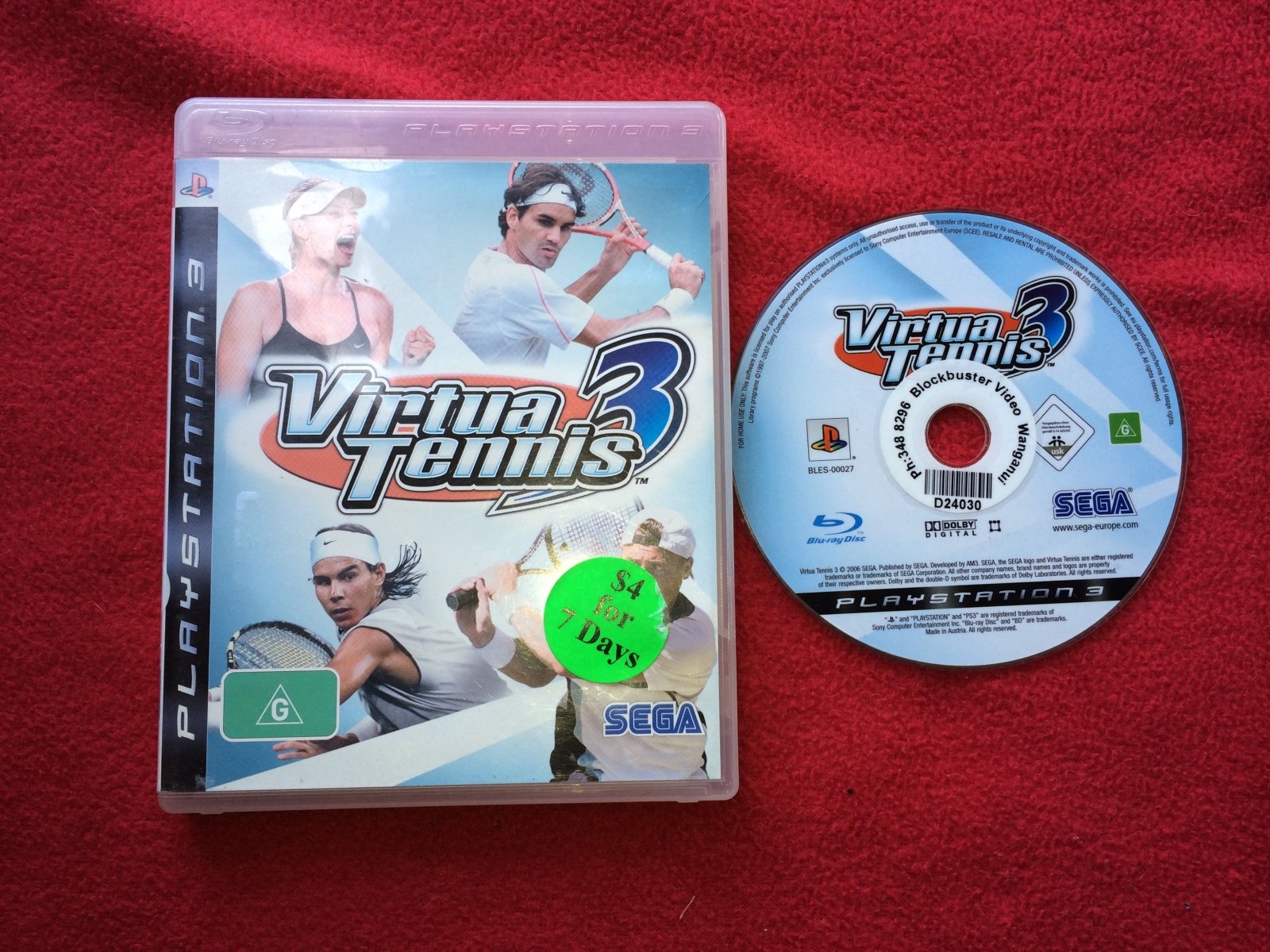 Virtua Tennis 3 - 8.2/10! PS3 Game - PlayStation 3, Games, Sports - Level Up Gaming NZ
