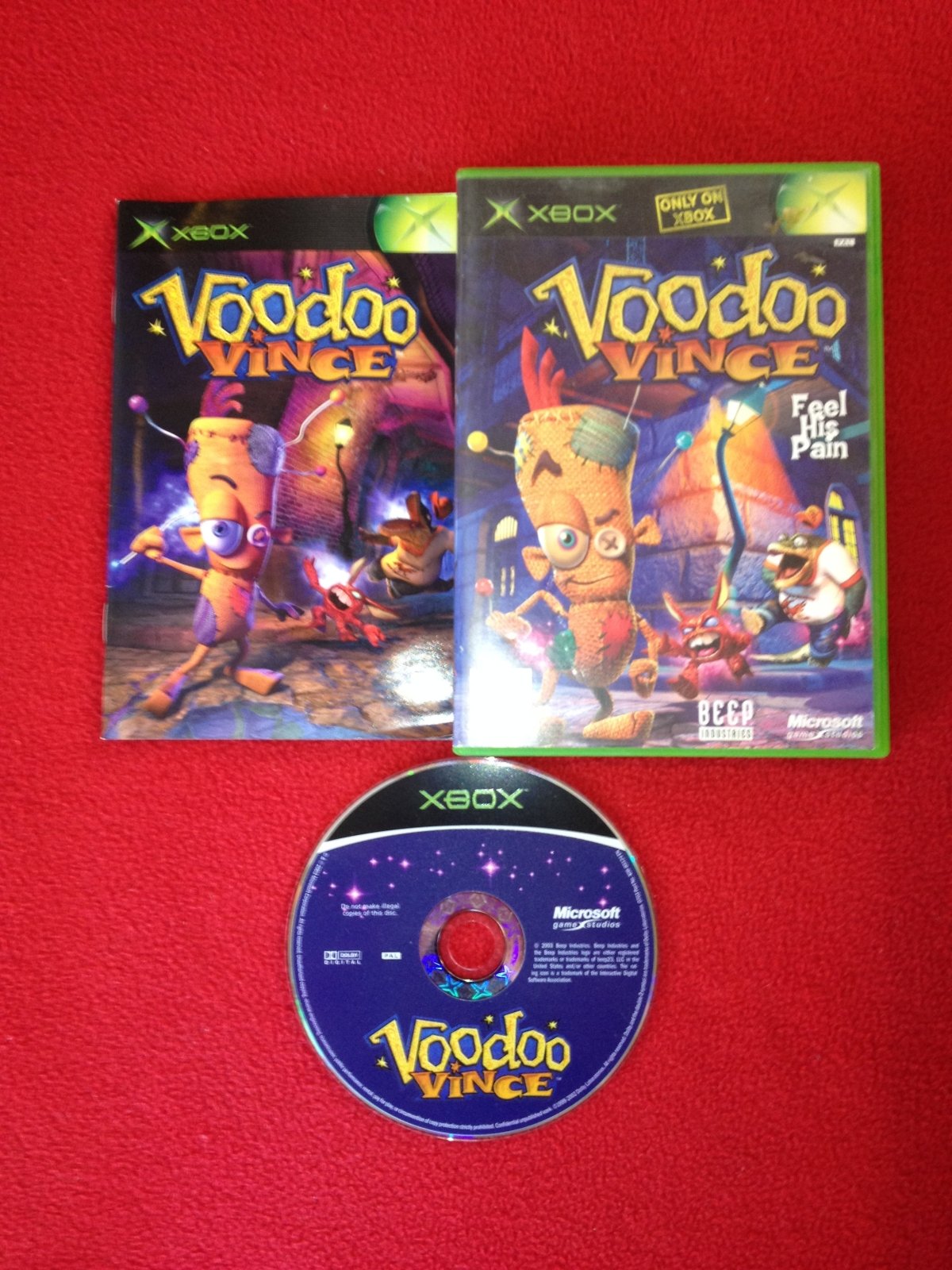 Voodoo Vince - XBOX Game - Xbox, Games, Action and adventure - Level Up Gaming NZ