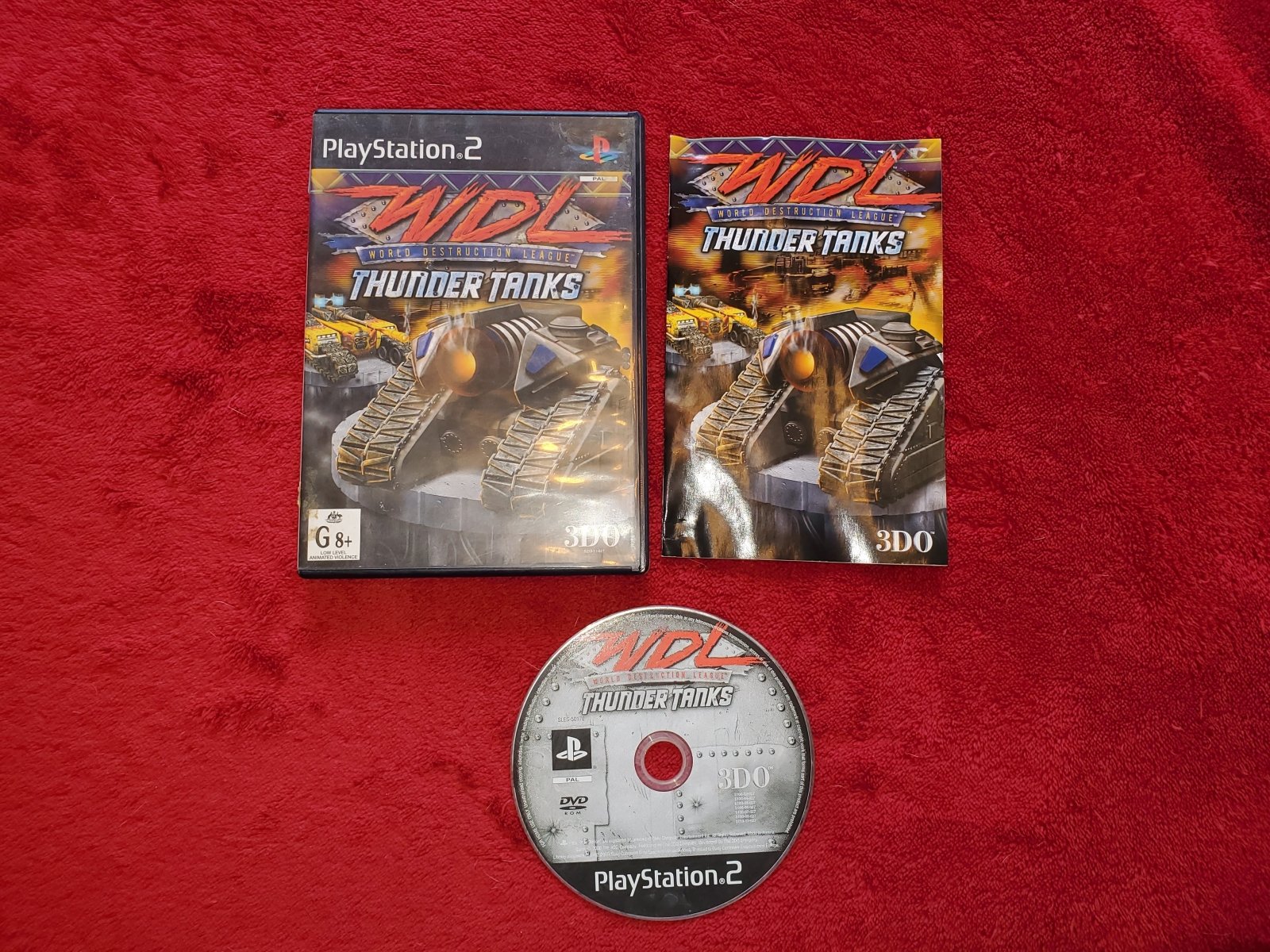 WDL: Thunder Tanks - PS2 Game - PlayStation 2, Games, Action and adventure - Level Up Gaming NZ