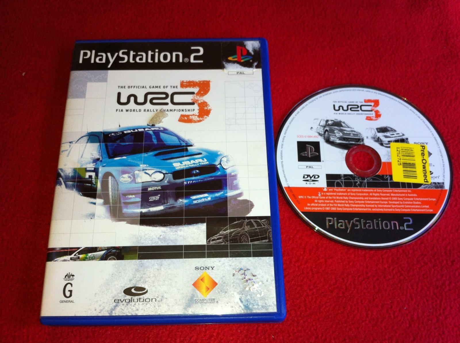 World Rally Championship 3 (WRC 3) - PS2 Game - PlayStation 2, Games, Driving and racing - Level Up Gaming NZ
