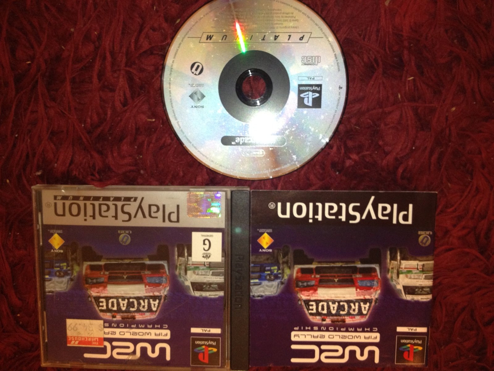 WRC: FIA World Rally Championship Arcade - PS1 - PlayStation, Games, Driving and racing - Level Up Gaming NZ