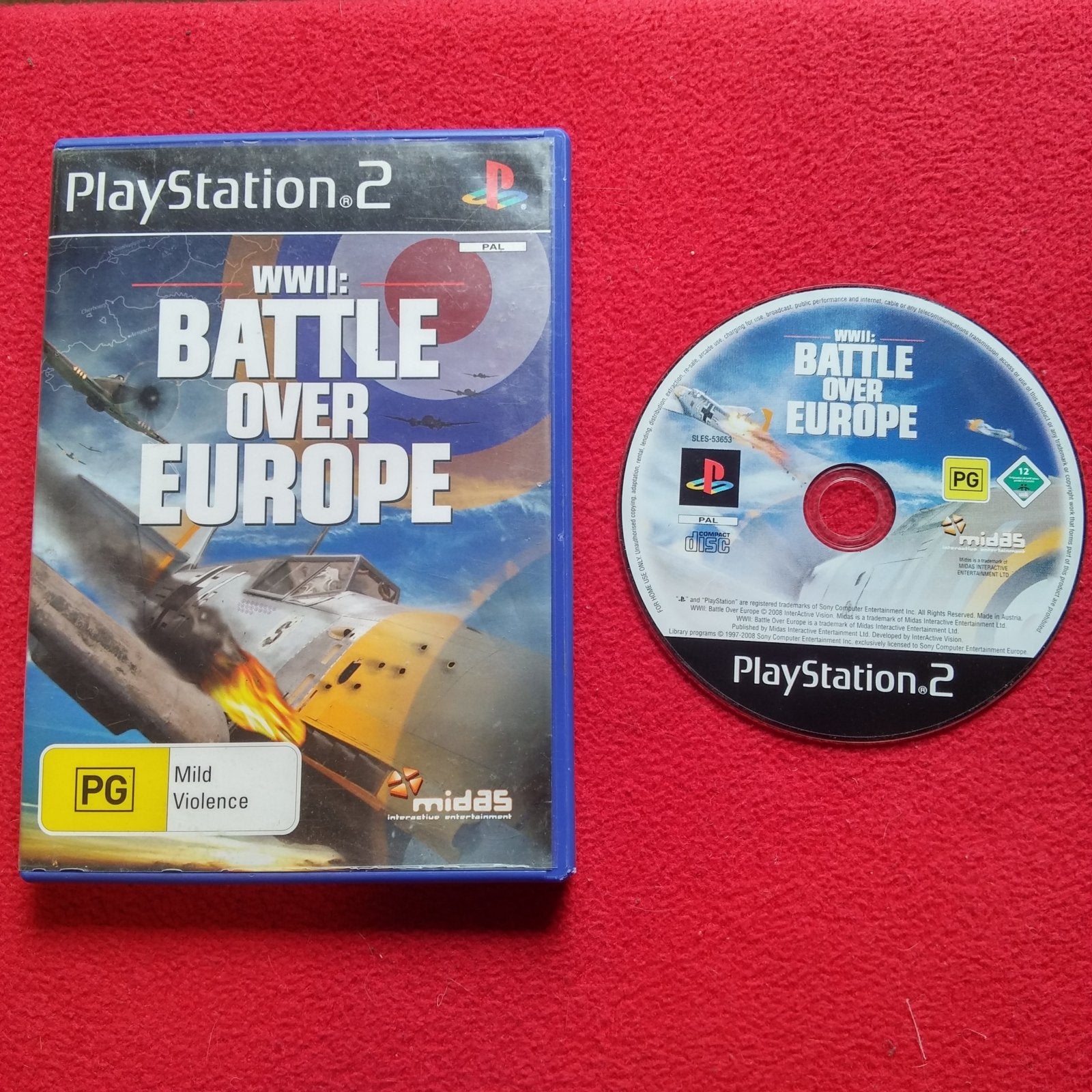 WWII: Battle Over Europe - PS2 Game - PlayStation 2, Games, Simulation - Level Up Gaming NZ