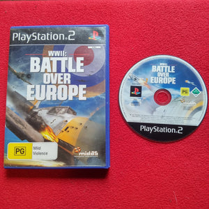 WWII: Battle Over Europe - PS2 Game