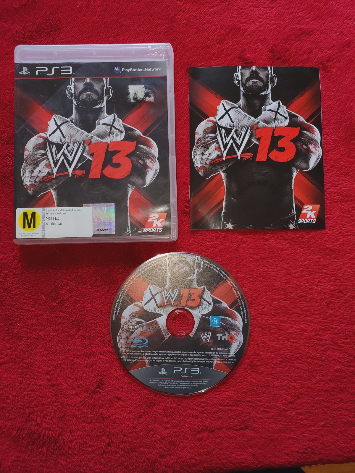 WWE 13 - PS3 Game - PlayStation 3, Games, Fighting - Level Up Gaming NZ