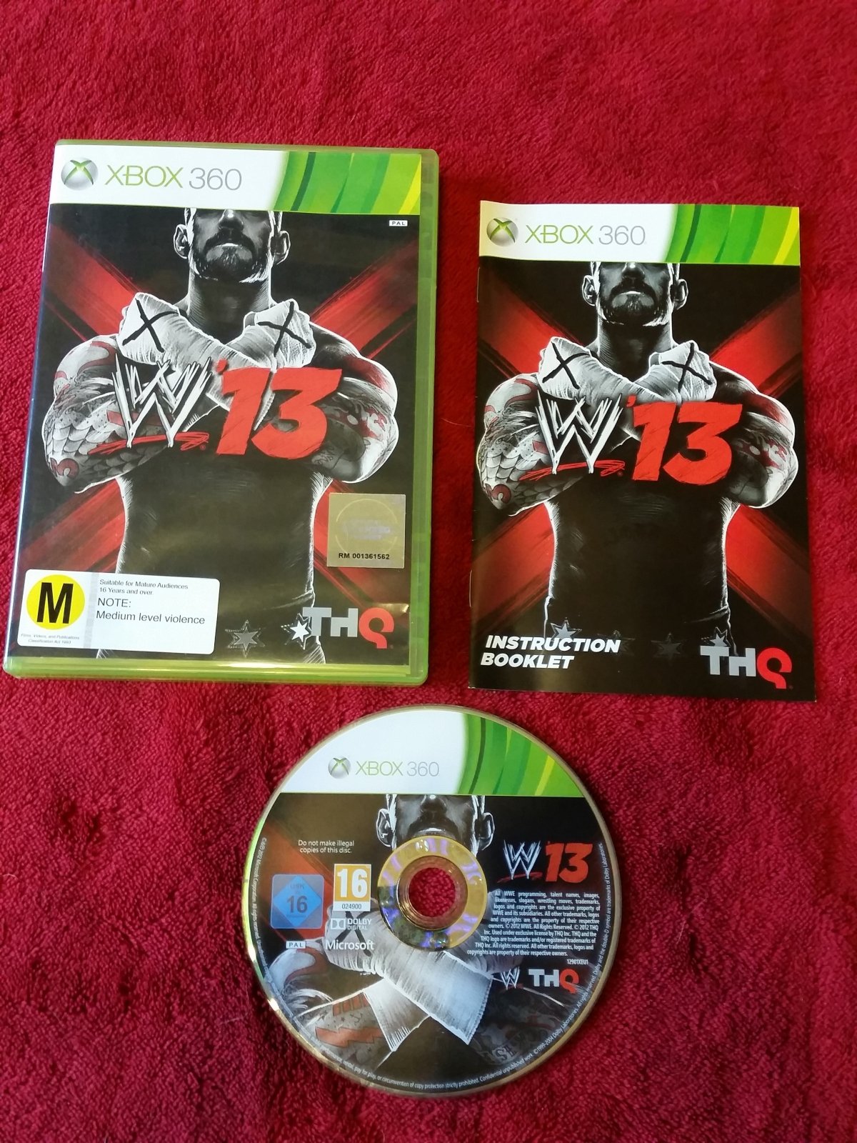 WWE 13 - XBOX360 Game - Xbox 360, Games, Fighting - Level Up Gaming NZ