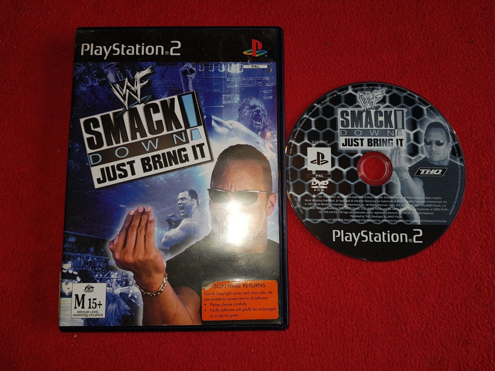 WWF SmackDown! Just Bring It - PS2 Game - PlayStation 2, Games, Fighting - Level Up Gaming NZ
