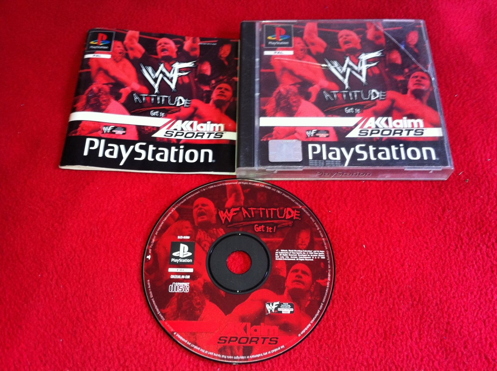 WWF Attitude - PS1 Game - PlayStation, Games, Fighting - Level Up Gaming NZ