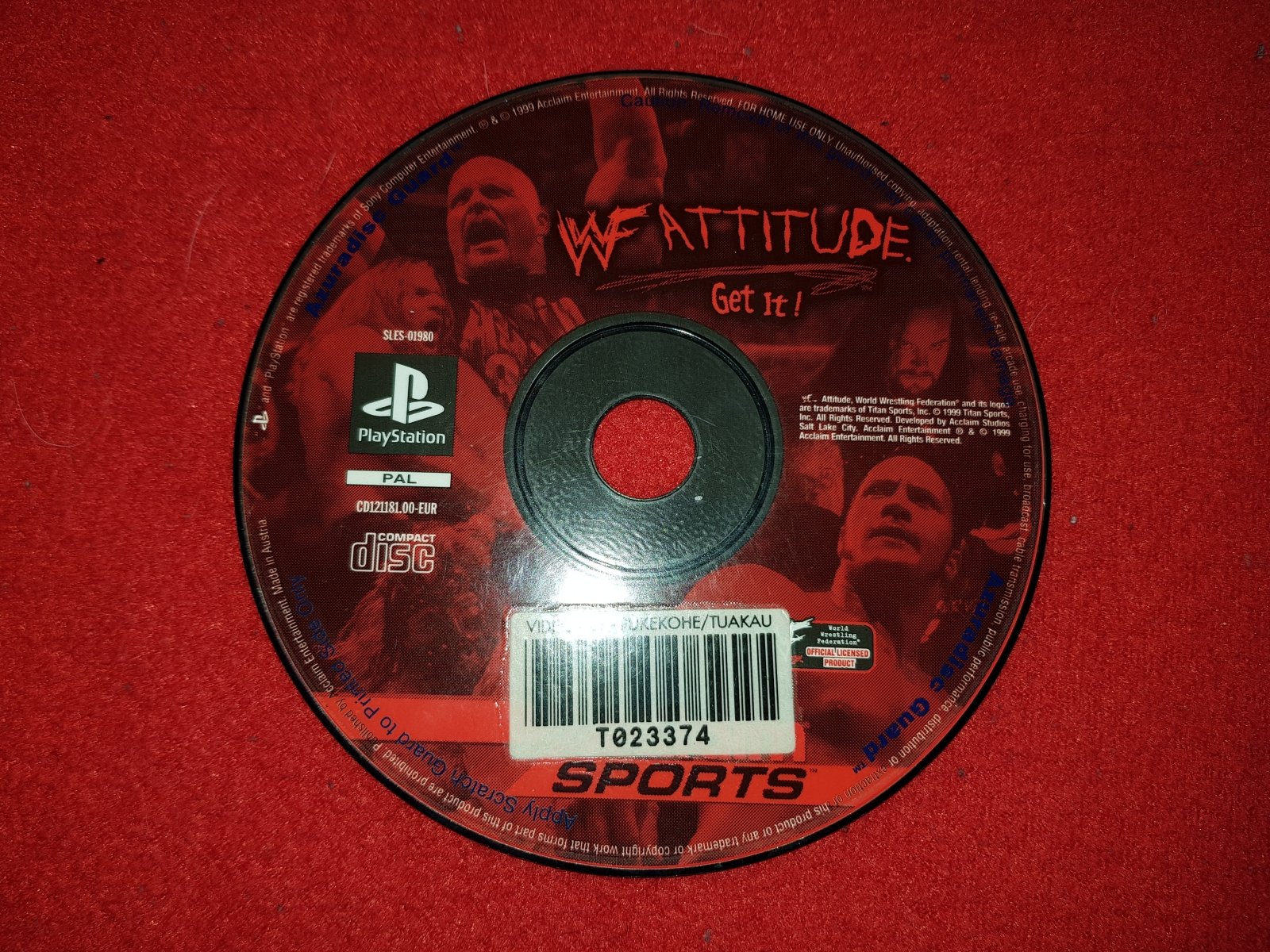 WWF Attitude - PS1 Game - PlayStation, Games, Fighting - Level Up Gaming NZ