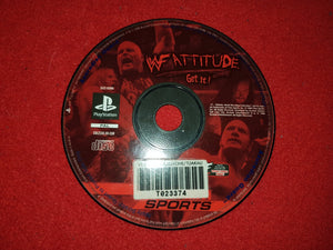 WWF Attitude - PS1 Game