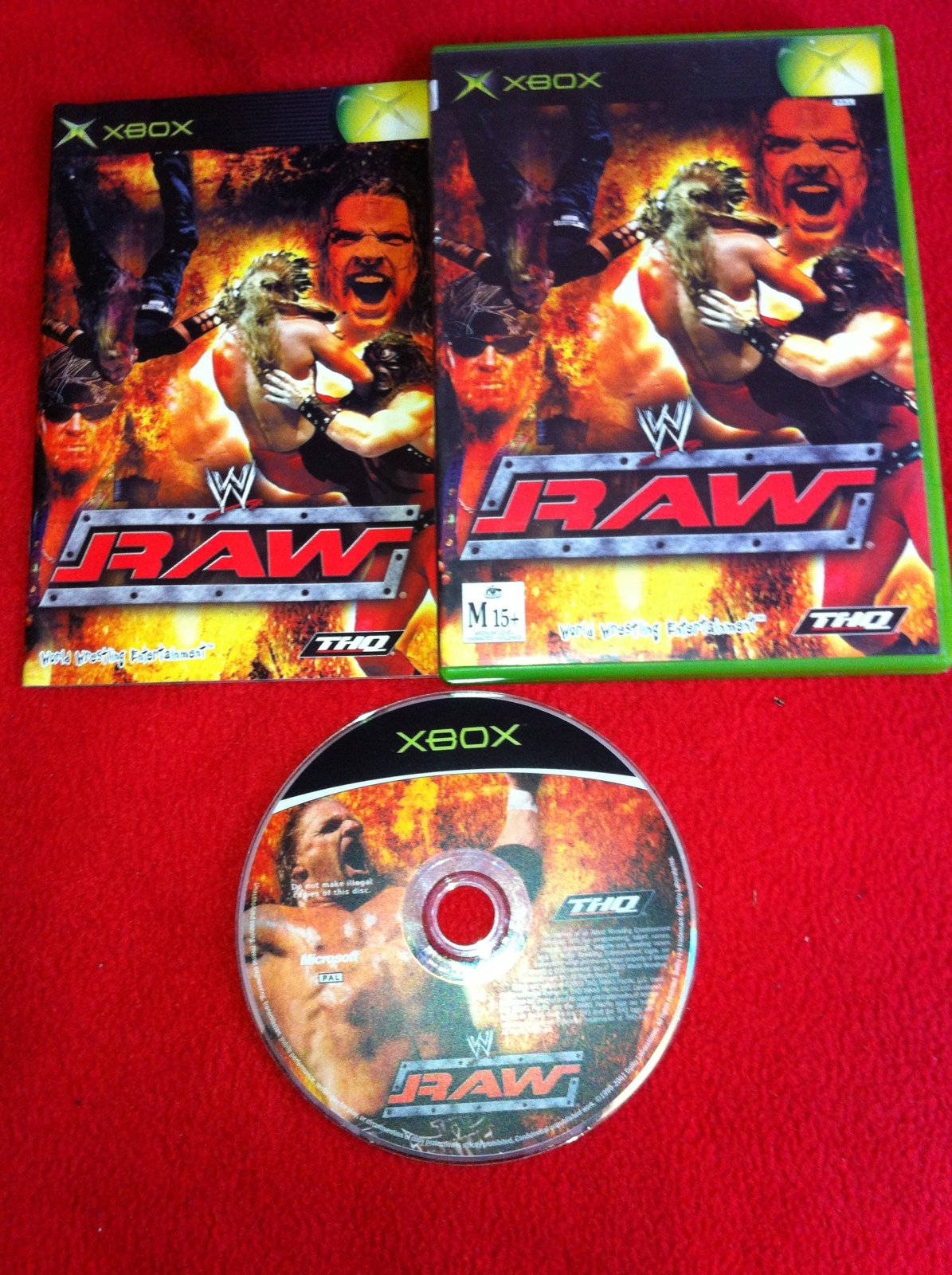 WWE Raw - XBOX Game - Xbox, Games, Fighting - Level Up Gaming NZ