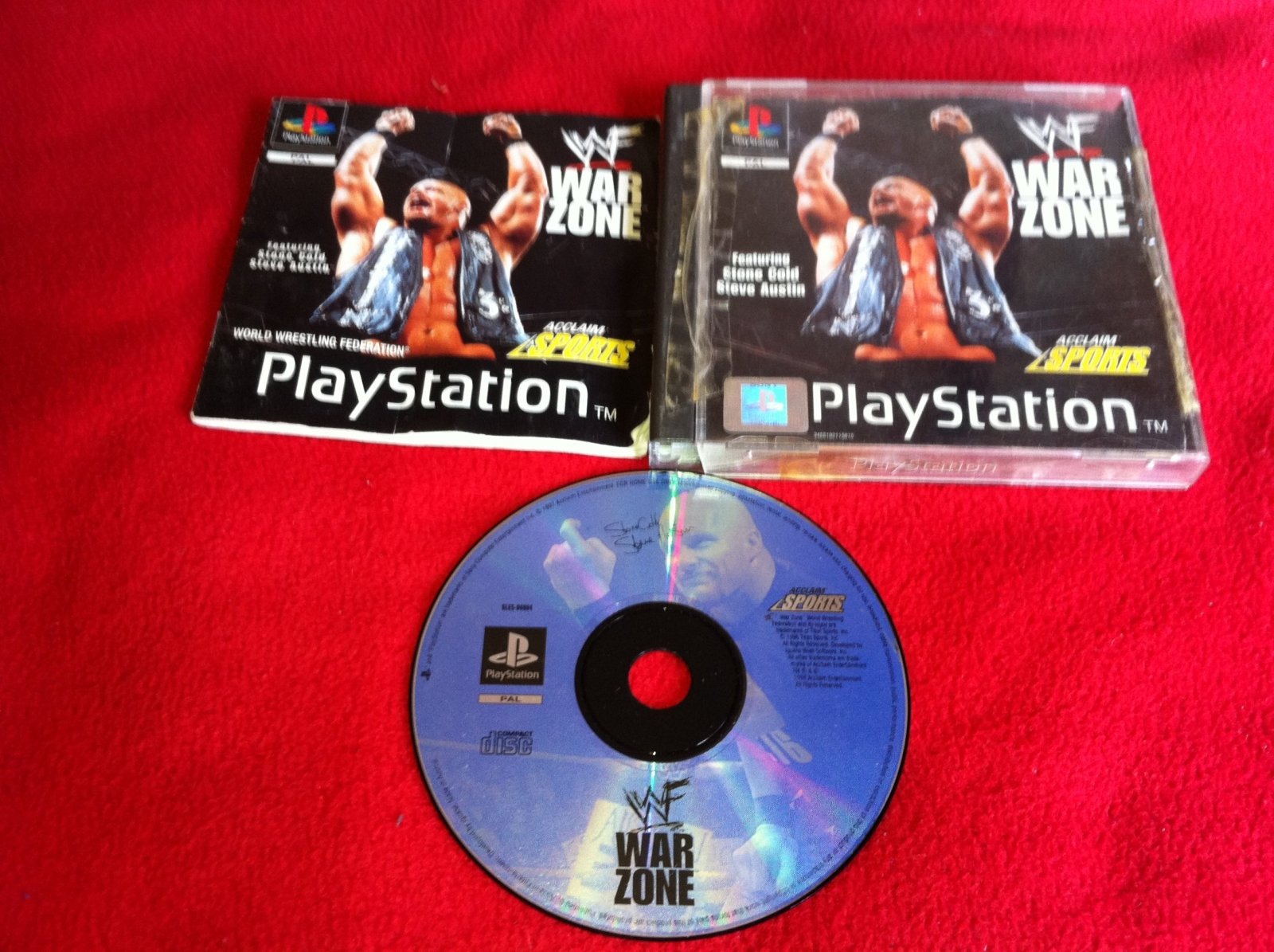 WWF War Zone - PS1 Game - PlayStation, Games, Fighting - Level Up Gaming NZ