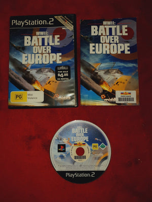 WWII: Battle Over Europe - PS2 Game