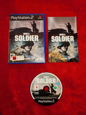WWII: Soldier - PS2 Game