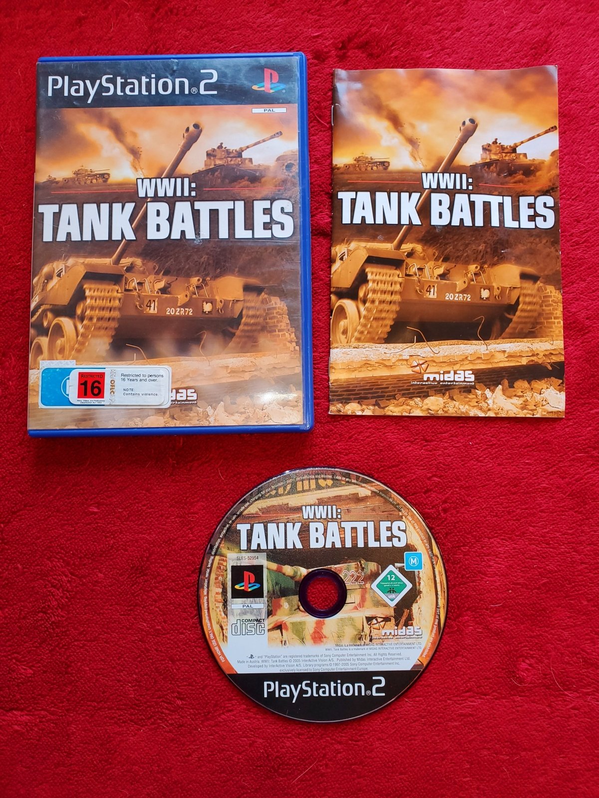 World War II: Tank Battles - PS2 Game - PlayStation 2, Games, Simulation - Level Up Gaming NZ