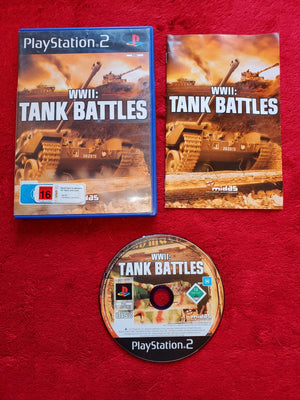 World War II: Tank Battles - PS2 Game