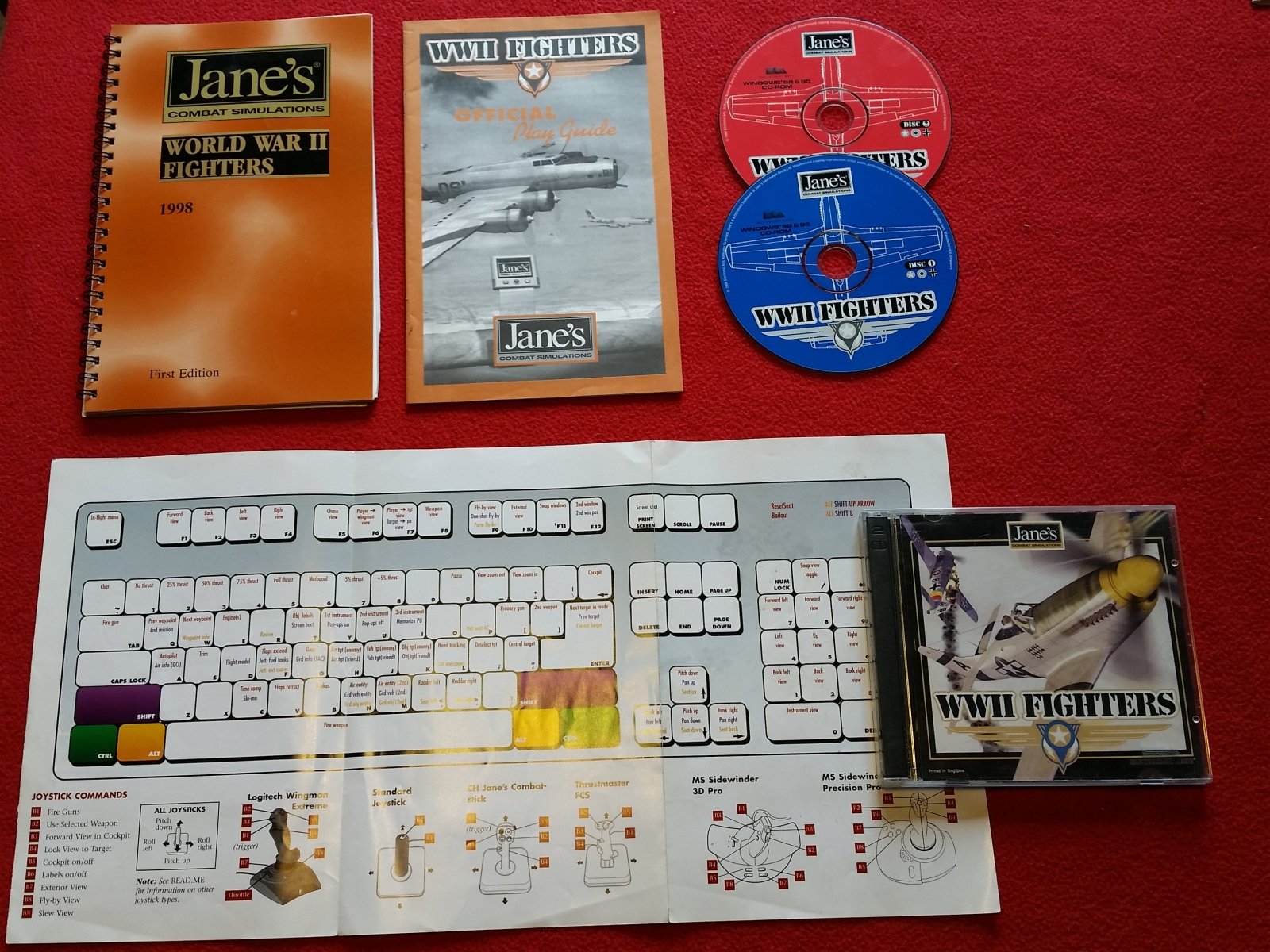 Jane's: WWII Fighters * RARE Flying Sim PC Game - PC games, Simulation - Level Up Gaming NZ