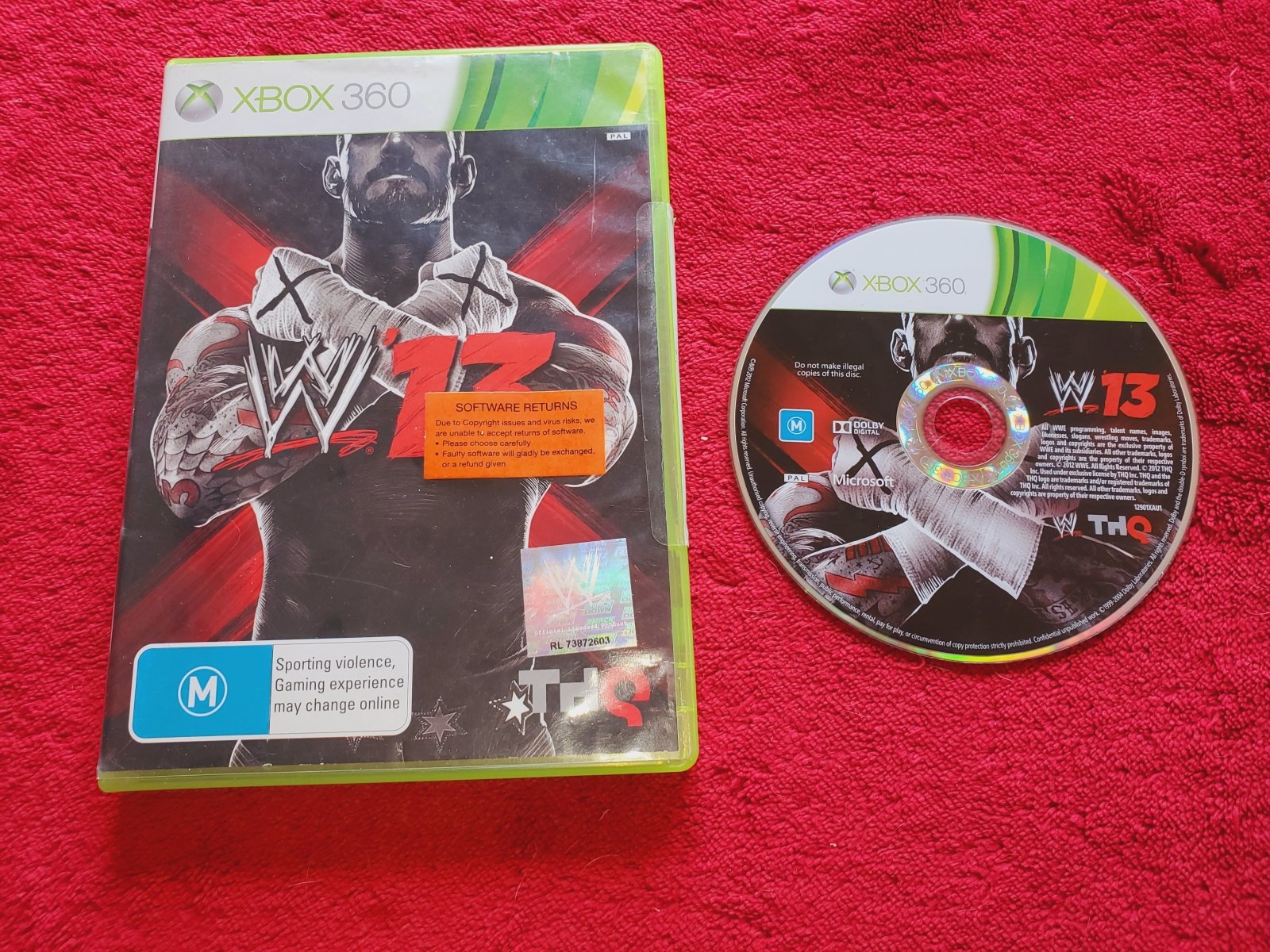 WWE 13 - XBOX360 Game - Xbox 360, Games, Fighting - Level Up Gaming NZ