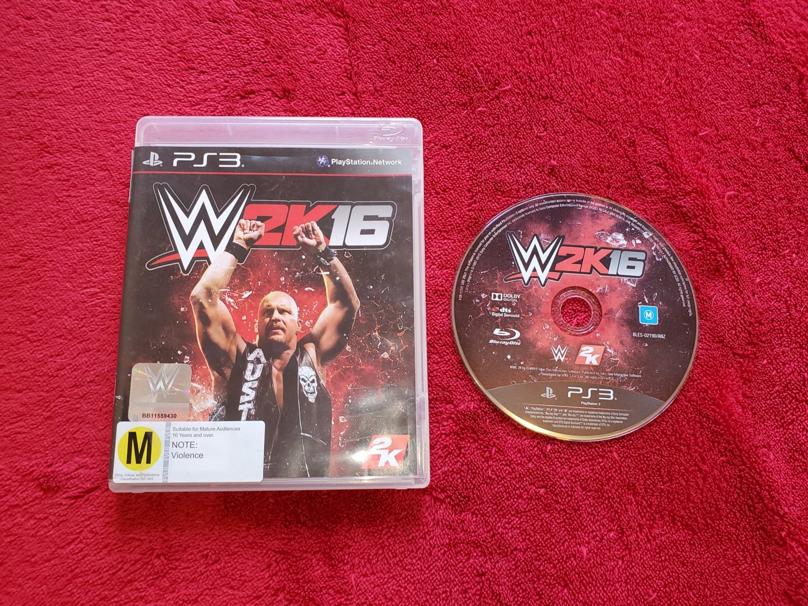 WWE 2K16 - 8.8/10 PS3 Game - PlayStation 3, Games, Fighting - Level Up Gaming NZ