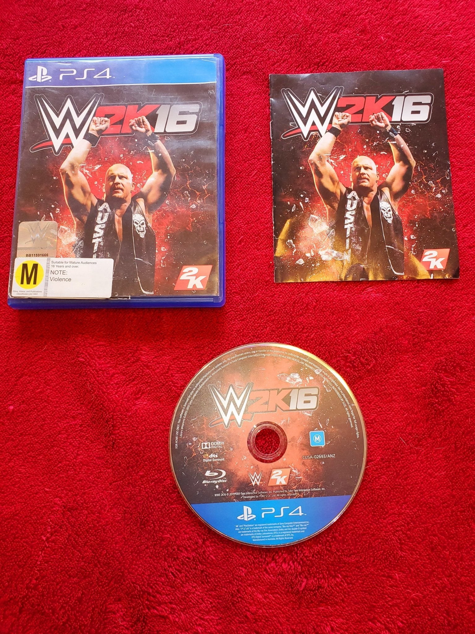 WWE 2K16 - 8.8/10! PS4 Game - PlayStation 4, Games - Level Up Gaming NZ