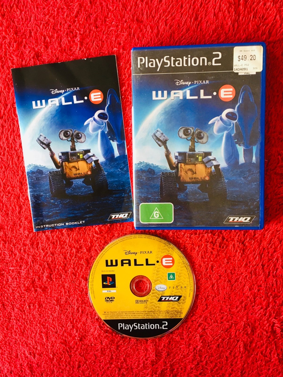 WALL - E - PS2 Game - PlayStation 2, Games, Action and adventure - Level Up Gaming NZ
