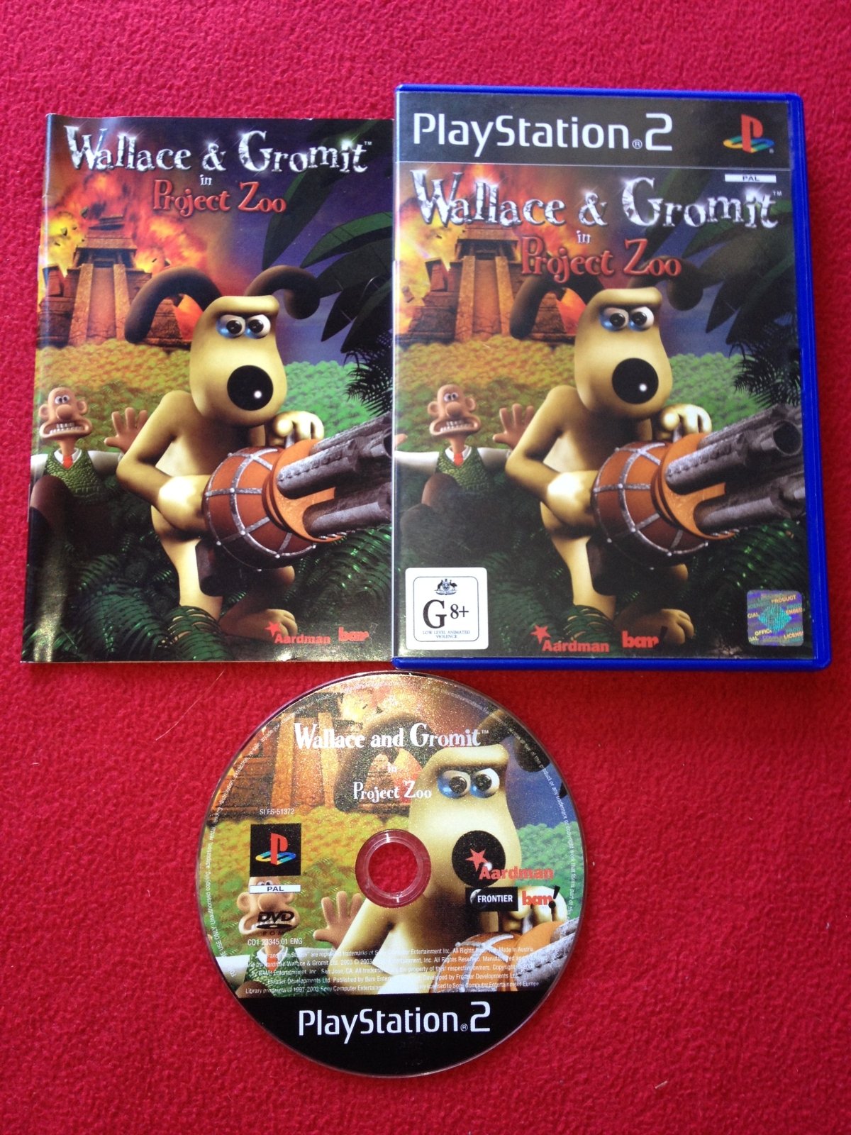 Wallace and Gromit in Project Zoo - PS2 Game - PlayStation 2, Games, Action and adventure - Level Up Gaming NZ