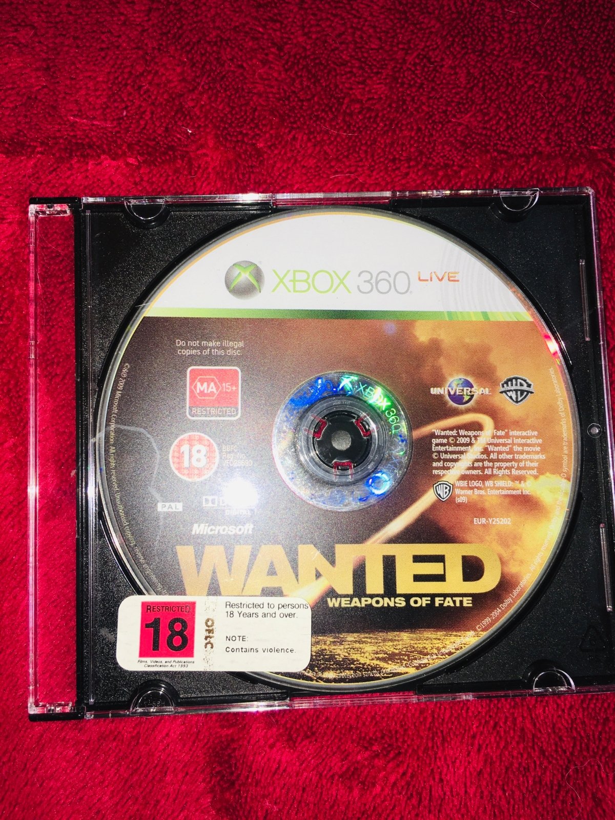 Wanted: Weapons Of Fate - XBOX360 Game - Xbox 360, Games, Action and adventure - Level Up Gaming NZ