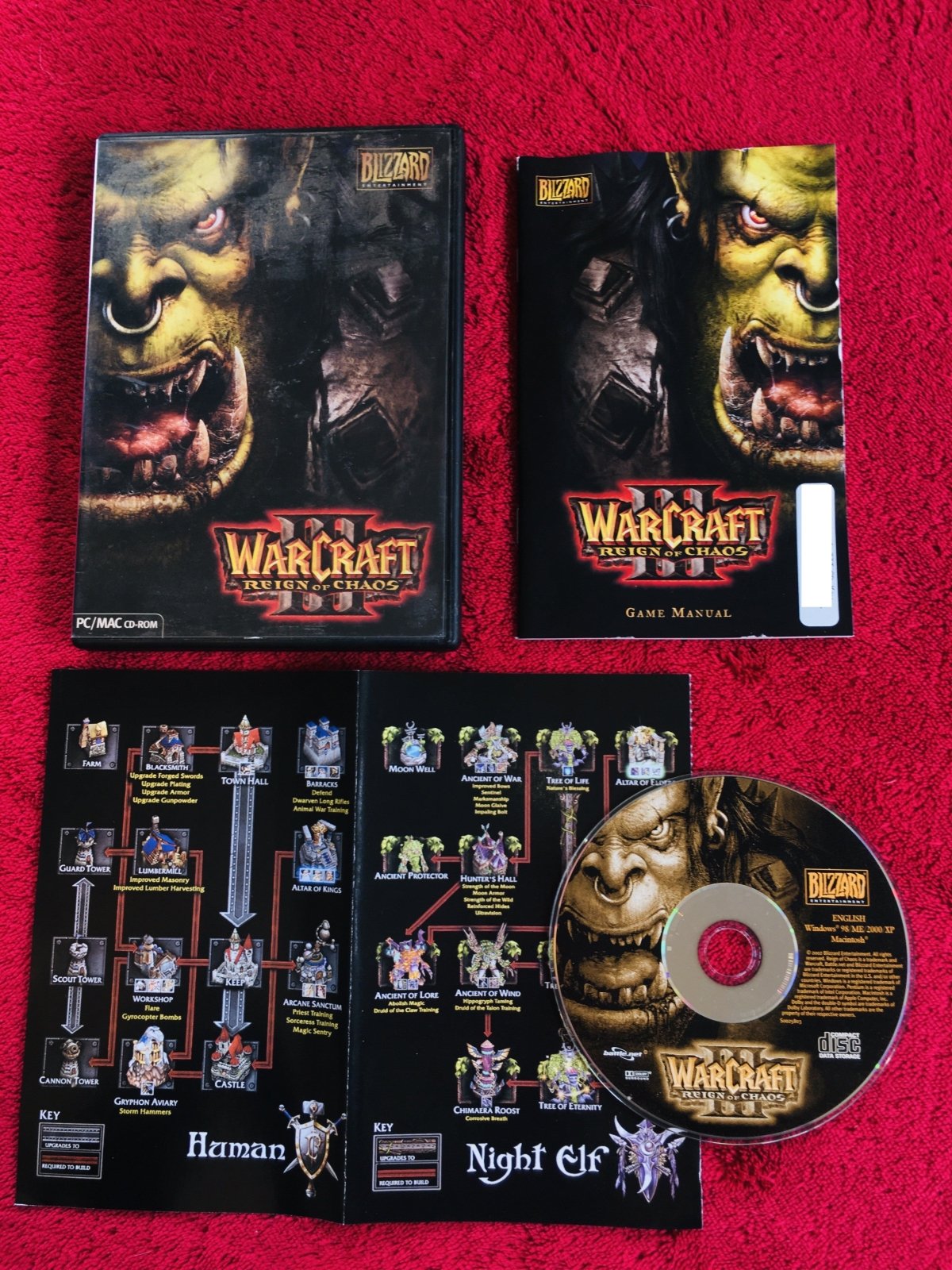 Warcraft 3: Reign of Chaos - PC + MAC Game - PC games, Strategy and puzzle - Level Up Gaming NZ