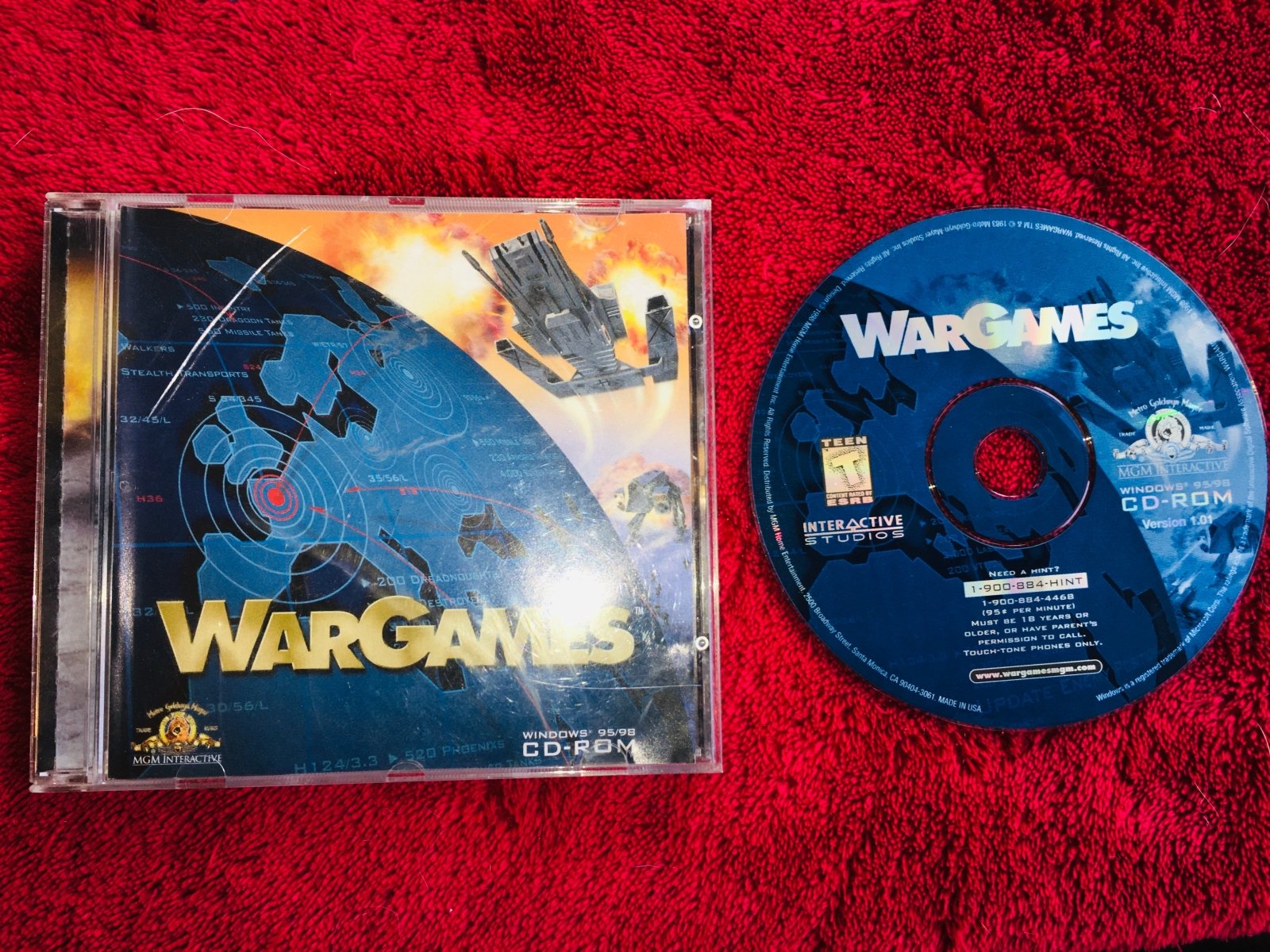 War Games - '98 PC Game - PC games, Strategy and puzzle - Level Up Gaming NZ