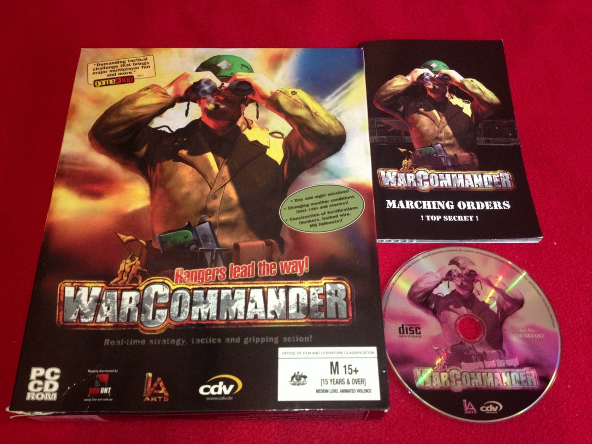 WarCommander - RARE + BOXED PC Game - PC games, Strategy and puzzle - Level Up Gaming NZ