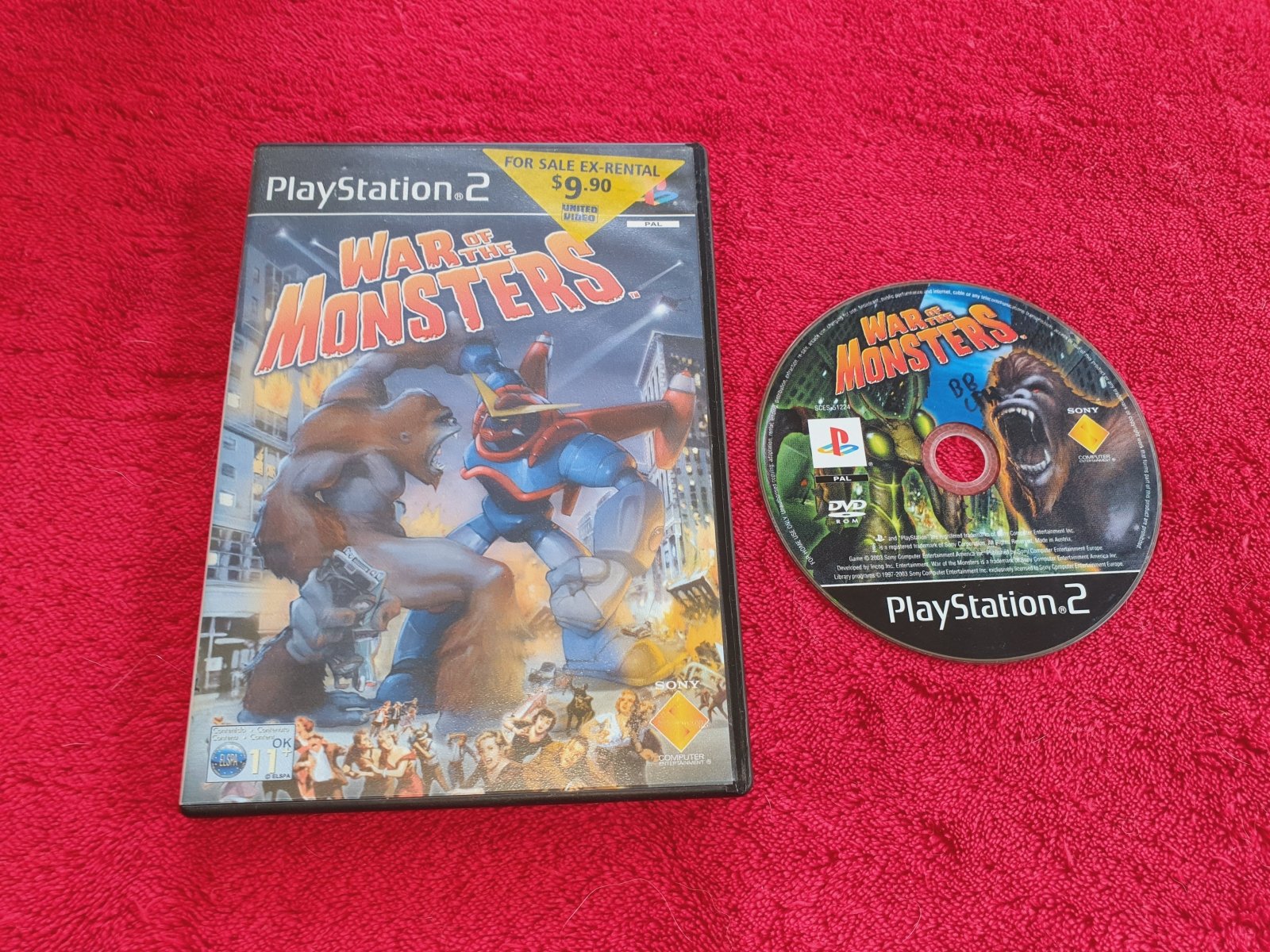 War of the Monsters - 8.9/10! PS2 Game - PlayStation 2, Games, Fighting - Level Up Gaming NZ