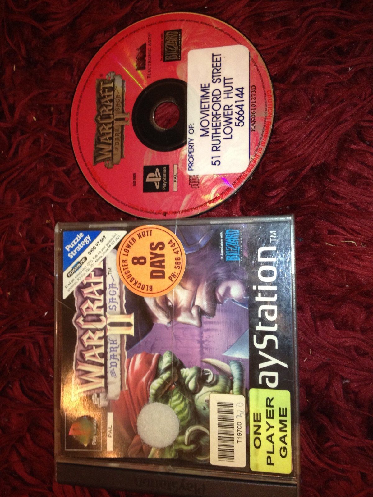 Warcraft 2: The Dark Saga - PS1 Game - PlayStation, Games, Strategy and puzzle - Level Up Gaming NZ