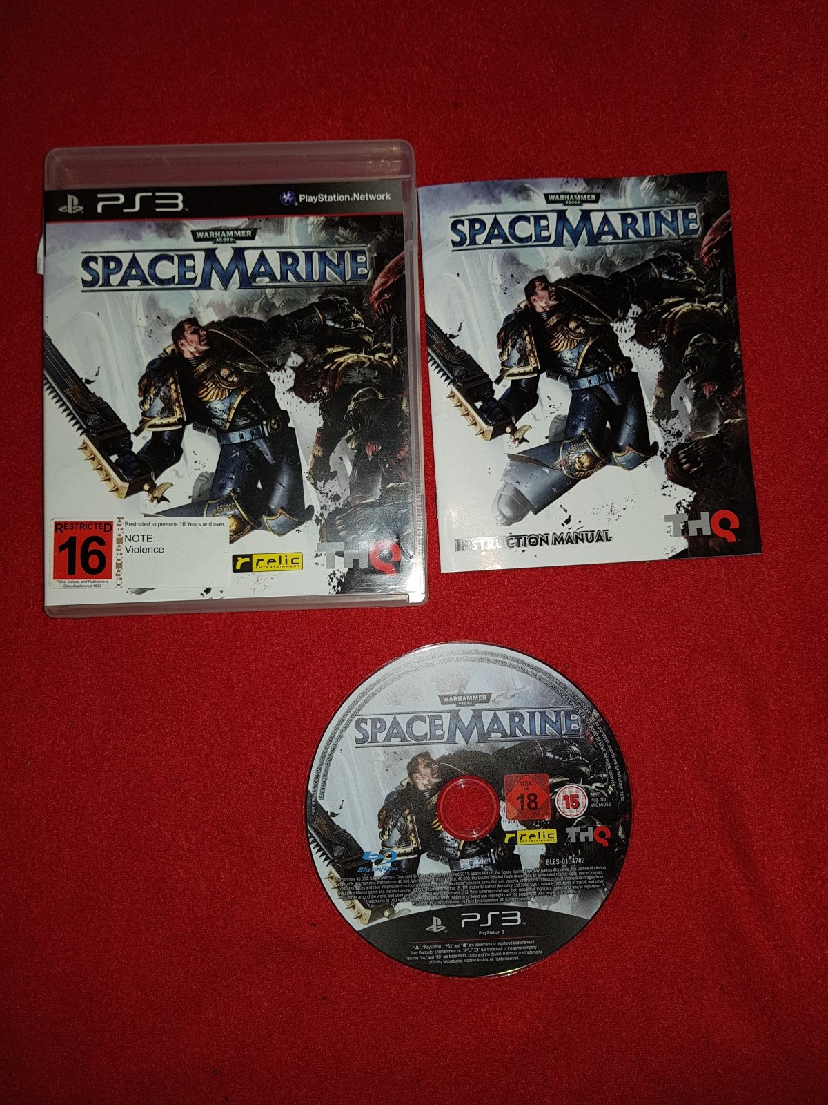 Warhammer 40,000: Space Marine - PS3 Game - PlayStation 3, Games, Action and adventure - Level Up Gaming NZ