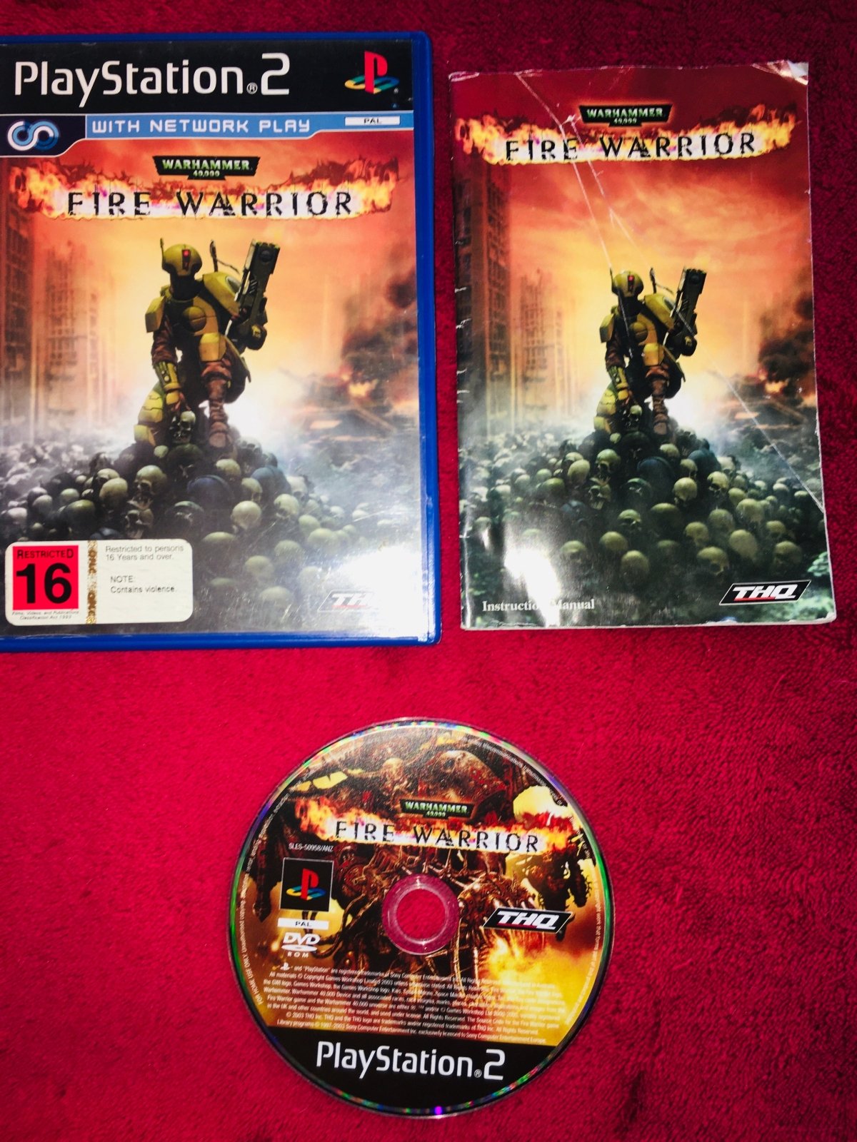 Warhammer 40,000: Fire Warrior - RARE PS2 Game - PlayStation 2, Games, Shooter - Level Up Gaming NZ