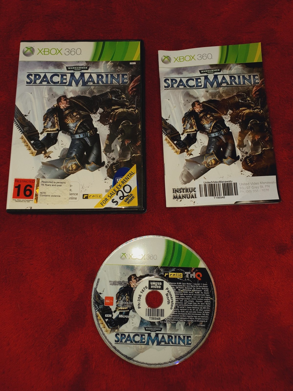 Warhammer 40,000: Space Marine - XBOX360 Game - Xbox 360, Games, Shooter - Level Up Gaming NZ