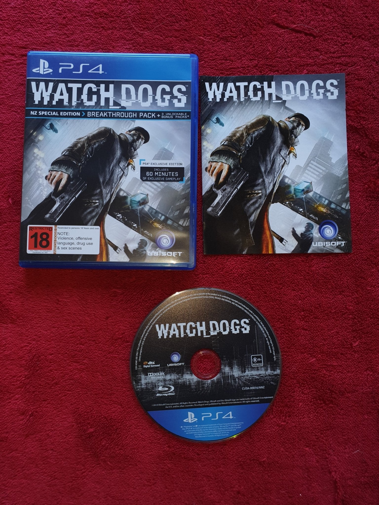 Watch Dogs - PS4 Game - PS4 - PlayStation 4, Games - Level Up Gaming NZ