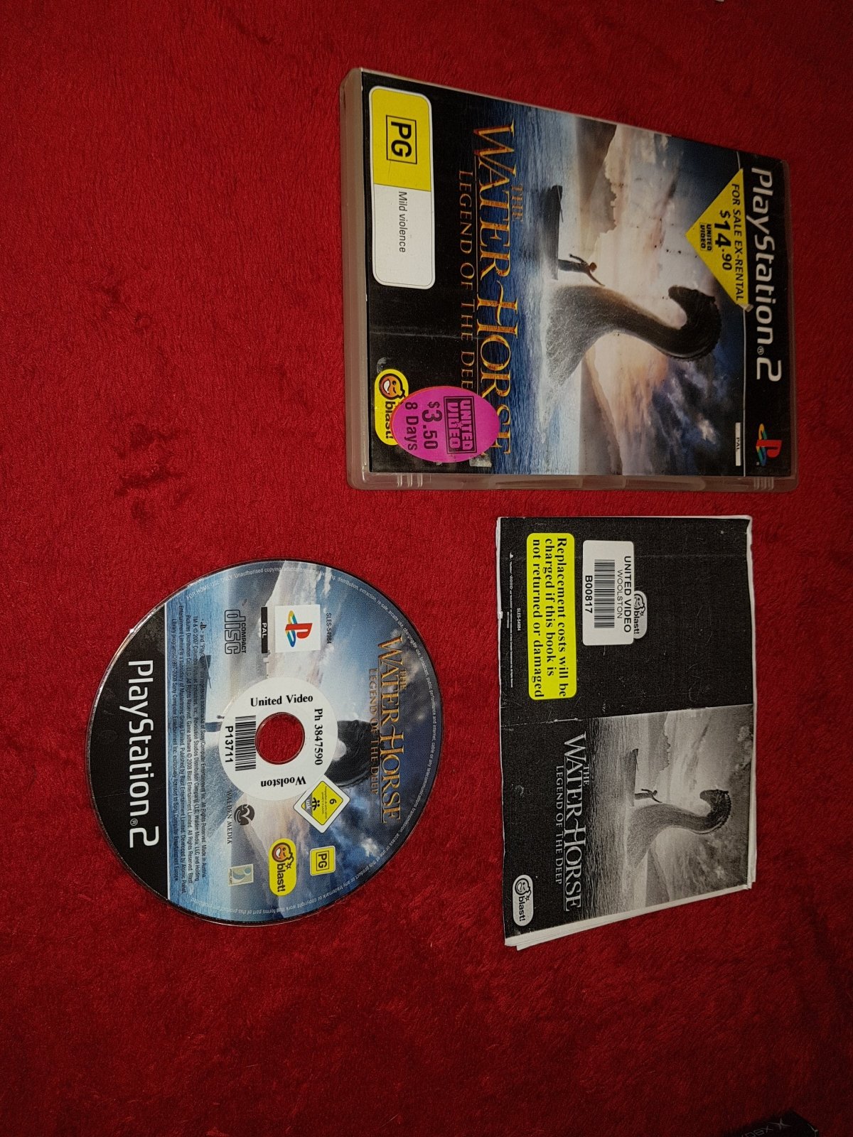 The Waterhorse: Legend of the Deep - PS2 Game - PlayStation 2, Games, Action and adventure - Level Up Gaming NZ