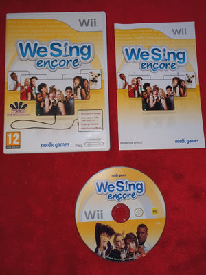 We Sing Encore - Wii Game