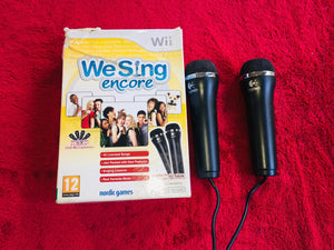 We Sing Encore MICROPHONES - Wii
